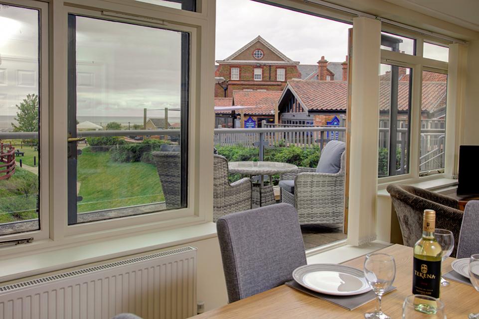 Beach view hotel view self catering hunstanton