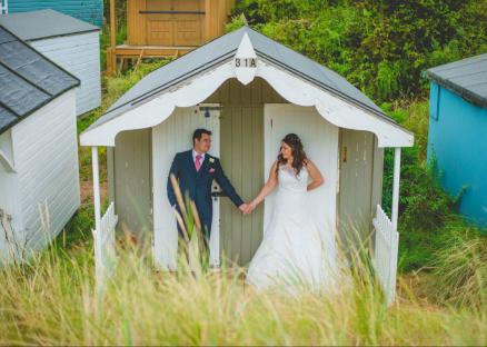 Intimate Weddings Beach Hut North Norfolk